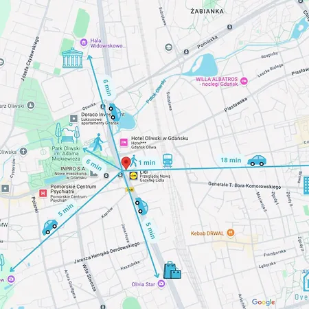 Square - 20 Minutes To Old Town & Seaside Проживание в семье